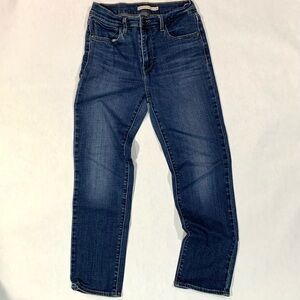 Dark Blue Denim Jeans